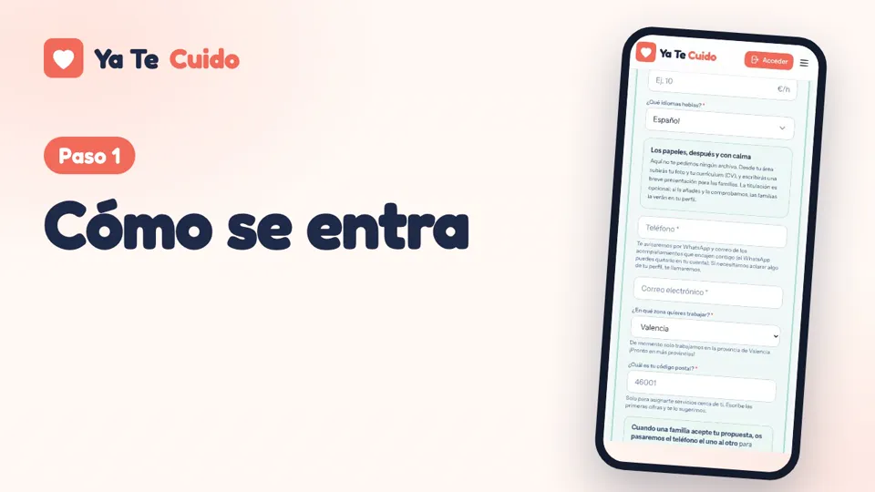 Portada del vídeo «Paso 1 · Cómo se entra»