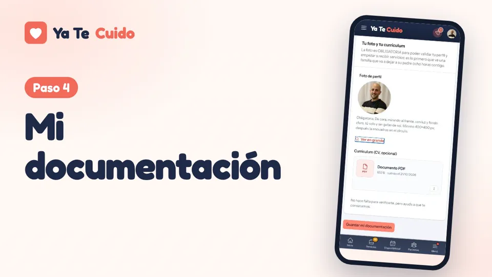 Portada del vídeo «Paso 4 · Mi documentación»